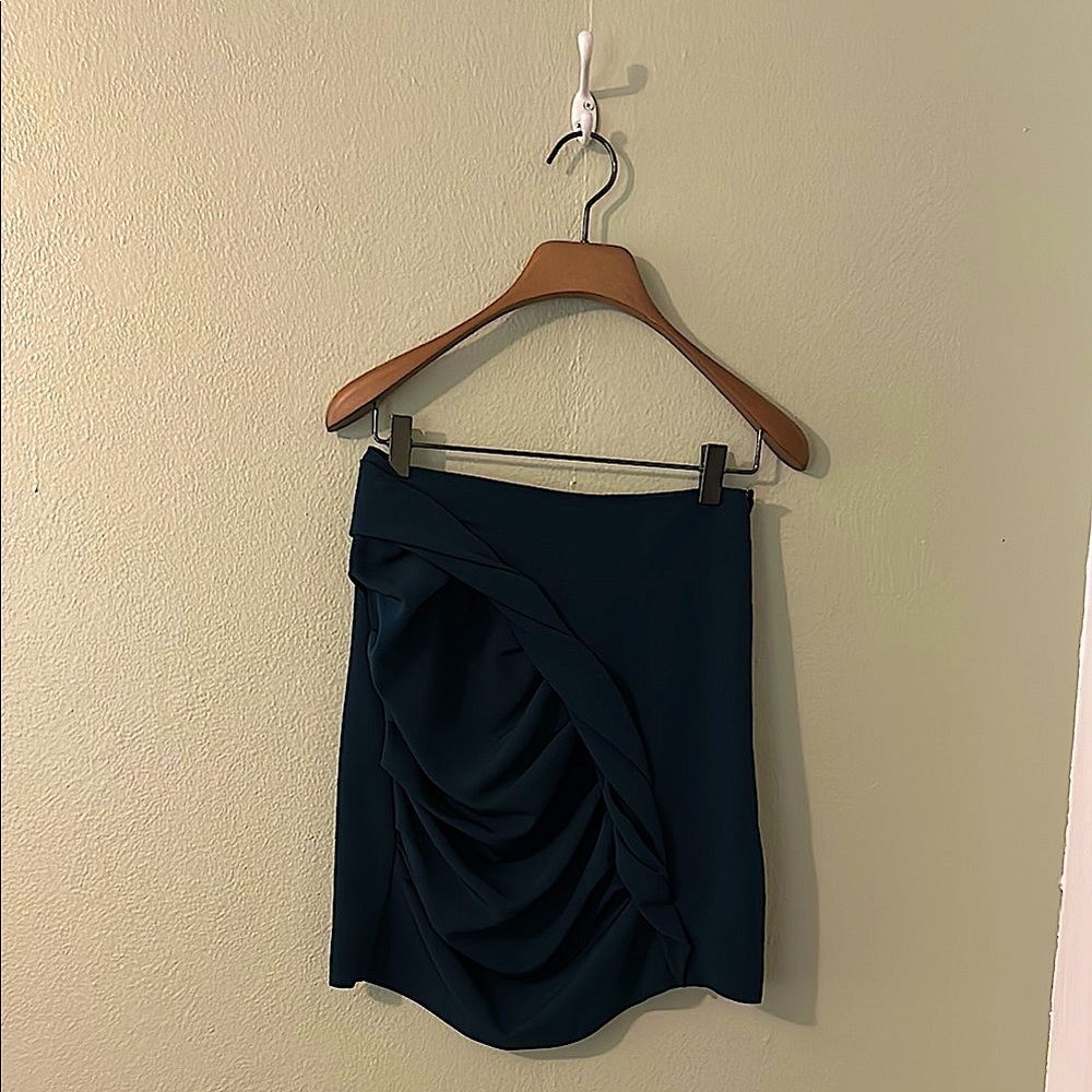 Carmen March Deep Blue/Green Mini Skirt